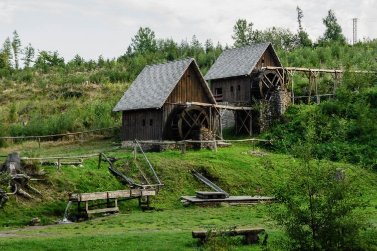 Zlatorudný skanzen